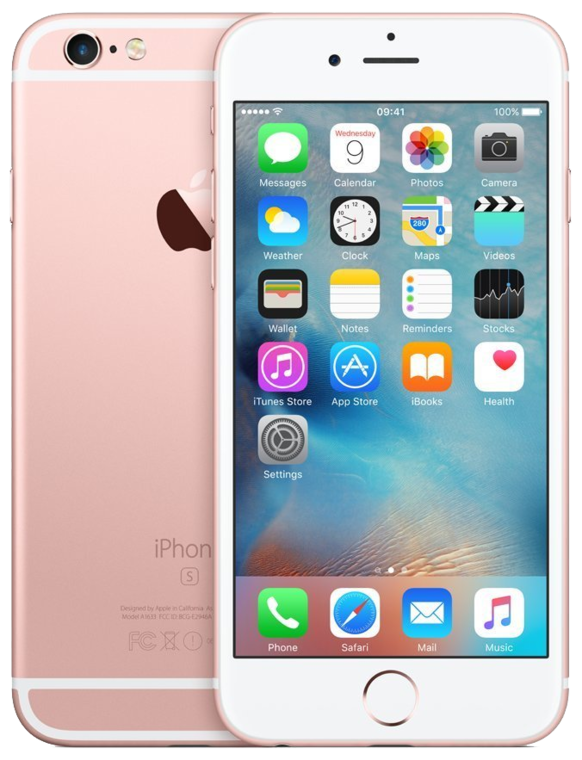 Apple iPhone 6S Rose Gold 128GB - Locked to Network