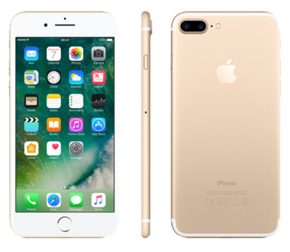 Apple iPhone 7 PLUS 128GB Gold - Locked to Network