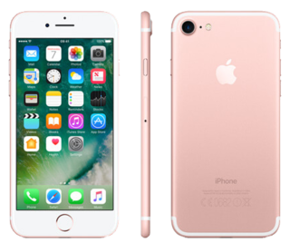 Apple iPhone 7 32GB Rose Gold - Locked to Network
