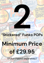 Funko POP Mystery Box (Stickered) - 2 Stickered POPs