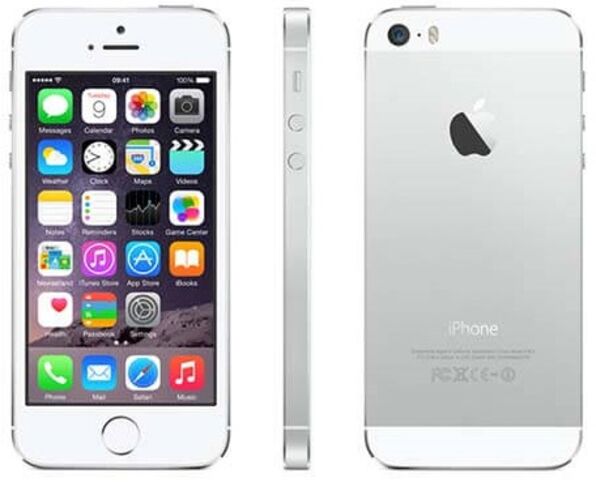 Apple iPhone 5S - 16GB Silver - Locked to Network