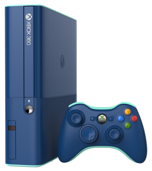 Xbox 360 E 500GB Console Limited Edition Blue