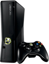 Xbox 360 4GB Black Slim Console
