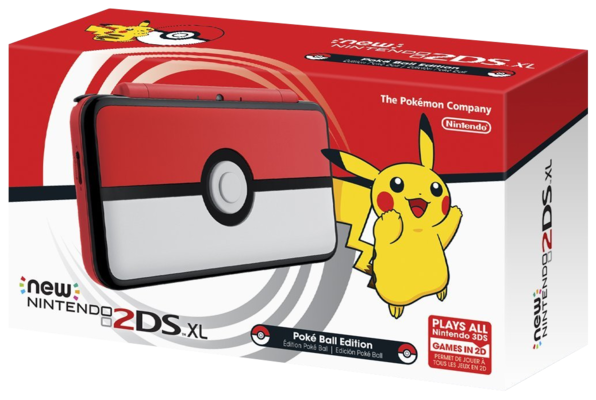 New Nintendo 2DS XL - Pokeball Limited Edition