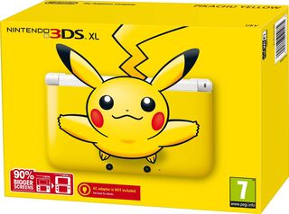Nintendo 3DS XL Console - Pikachu Yellow: Limited Ed
