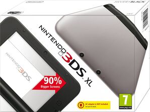 Nintendo 3DS XL Console - Silver & Black
