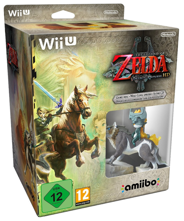 The Legend of Zelda: Twilight Princess HD w/ Wolf Link Amiib