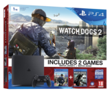 Sony Playstation 4 Slim Console - 1TB Watch Dogs 2 Bundle