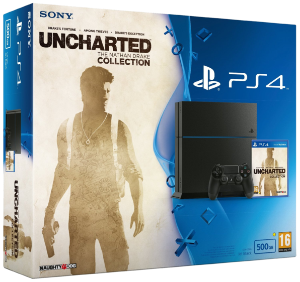 Sony PlayStation 4 - Uncharted Collection 500GB Bundle