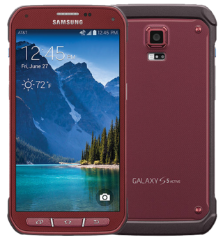 Samsung Galaxy S5 Active - 16GB Red - Locked