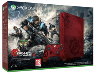 Xbox One S 2TB Console - Gears of War 4 Limited Edition