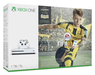 Xbox One S Console White FIFA 17 Bundle (1TB)