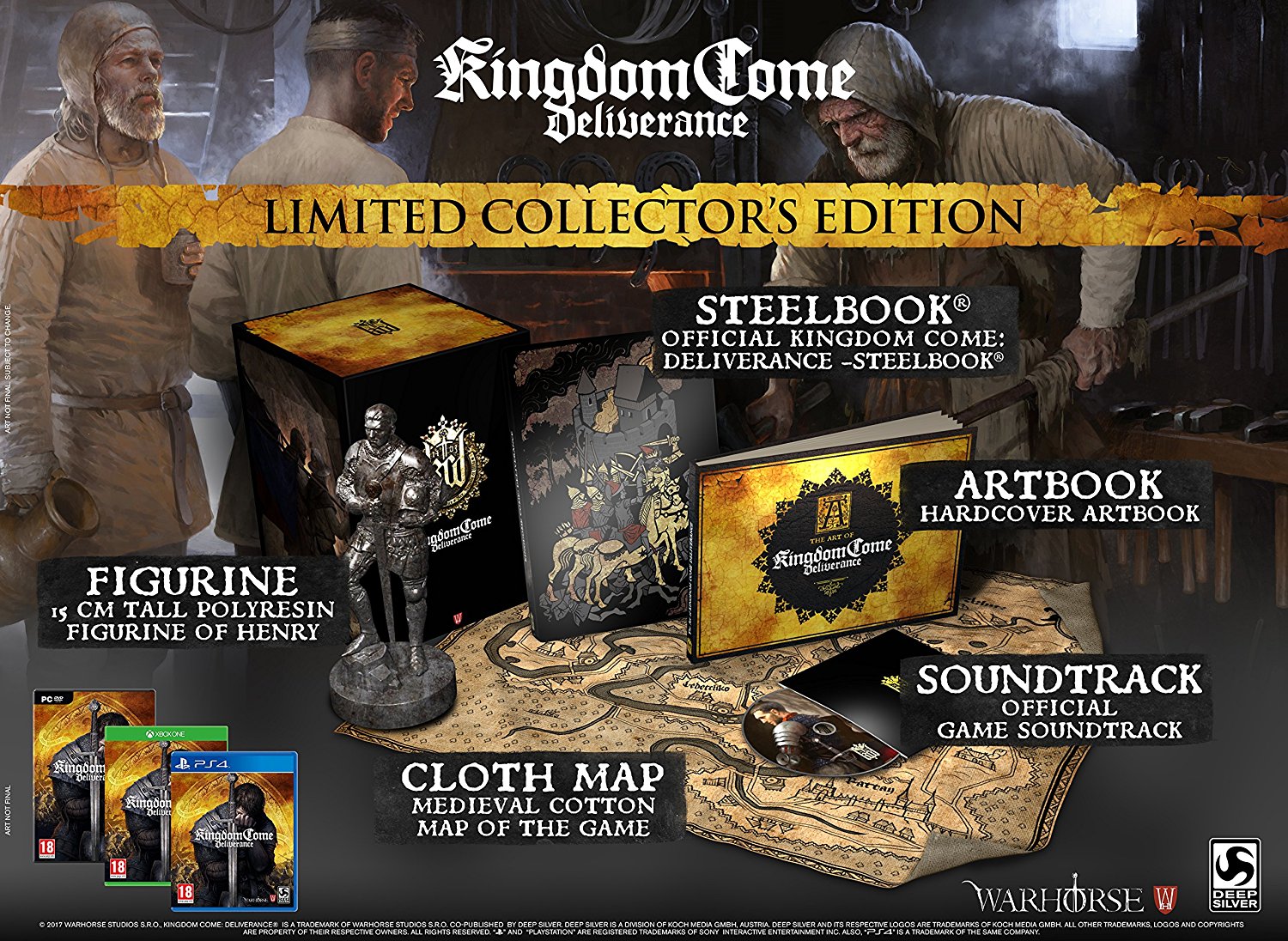 Kingdom Come Deliverance Collectors Edition PlayStation