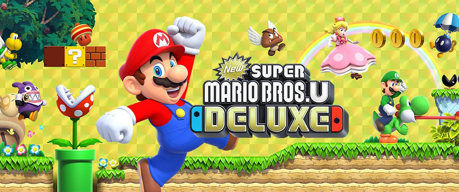 New Super Mario Bros. U is getting the deluxe treatment with 4 gameplay on Nintendo Switch along with new titles on Switch, PS4 and Xbox One
