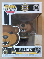#04 Blades - Pop Hockey (Mascots) - Bruins-Blades NHL