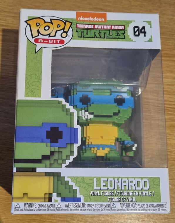 #04 Leonardo - 8-Bit - Teenage Mutant Ninja Turtles TMNT