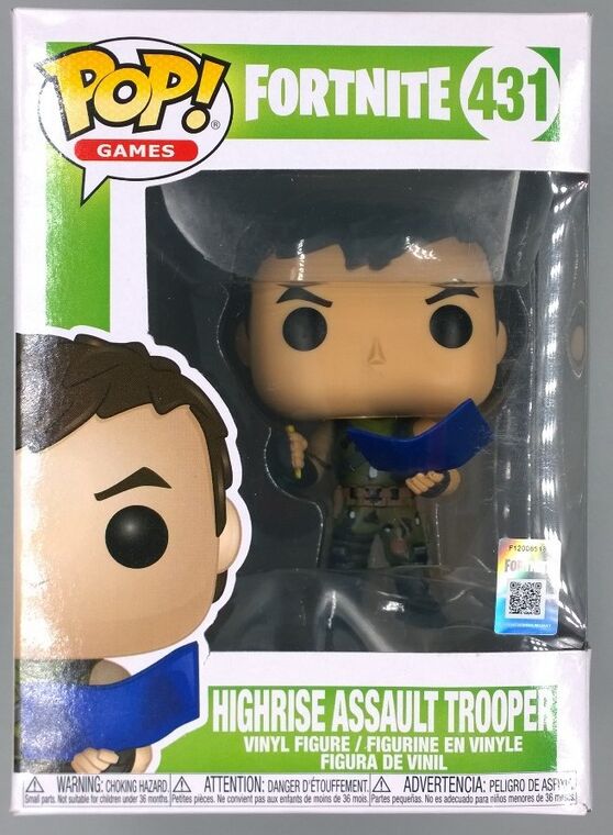 #431 Highrise Assault Trooper - Fortnite - BOX DAMAGE