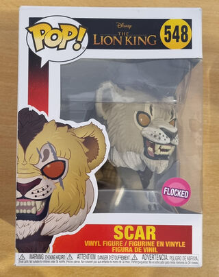 #548 Scar - Flocked - Disney The Lion King