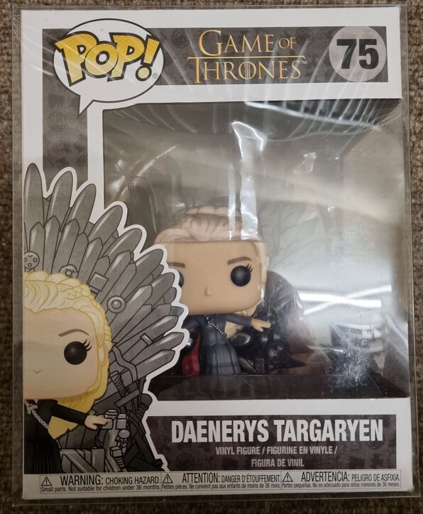 #75 Daenerys Targaryen (Iron Throne) Deluxe Game of Thrones