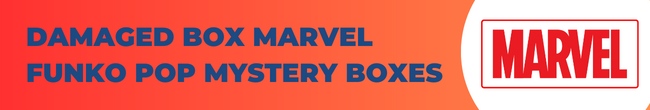 Marvel Damaged Box Funko POP Mystery Box Banner