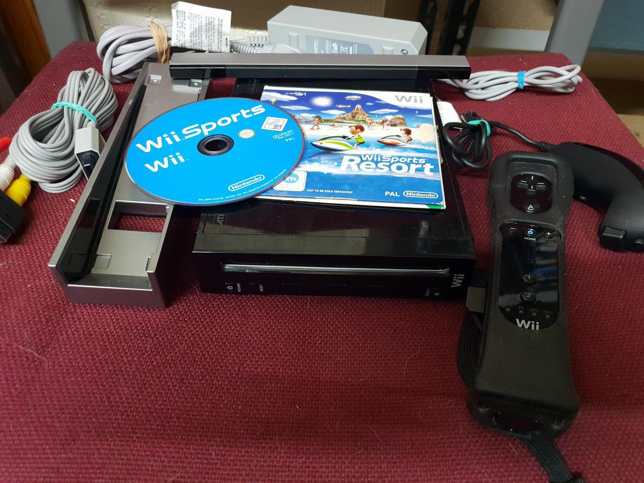 Nintendo Wii Console Sports Resort Pak - Black (Unboxed)