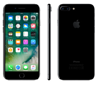 Apple iPhone 7 PLUS 32GB Jet Black - Locked to Network