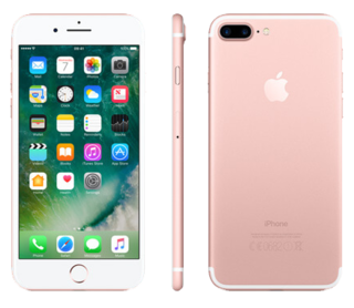 Apple iPhone 7 PLUS 32GB Rose Gold - Locked to Network
