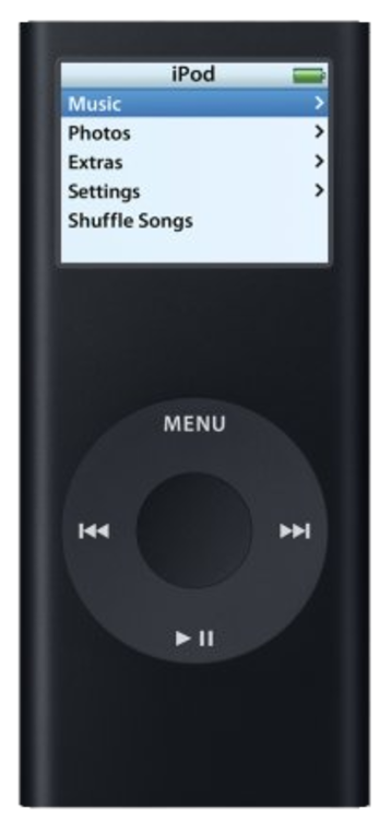 Apple iPod Nano 2nd Gen - 2GB - Black