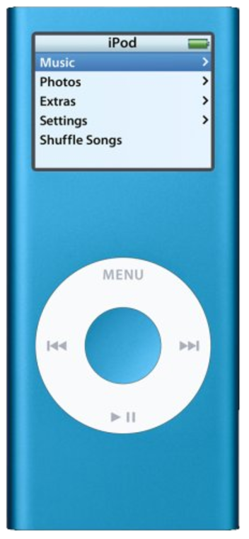 Apple iPod Nano 2nd Gen - 4GB - Blue