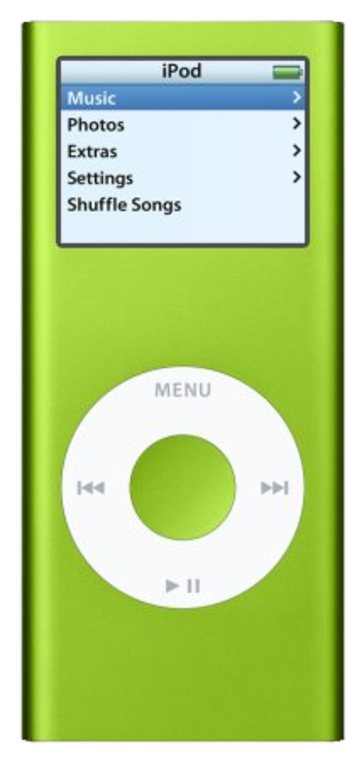 Apple iPod Nano 2nd Gen - 4GB - Green