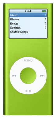Apple iPod Nano 2nd Gen - 4GB - Green