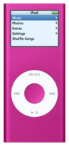 Apple iPod Nano 2nd Gen - 4GB - Pink
