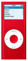 Apple iPod Nano 2nd Gen - 8GB - Red
