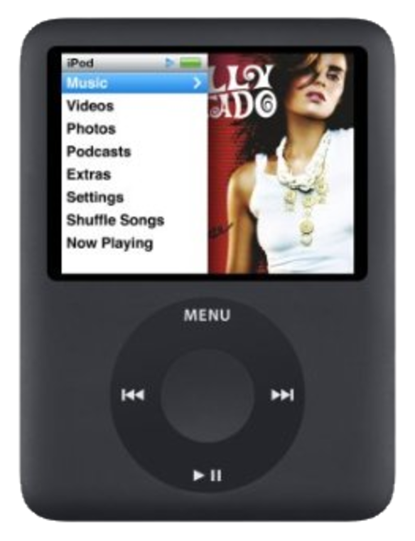 Apple iPod Nano 3rd Gen - 8GB - Black