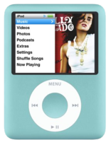 Apple iPod Nano 3rd Gen - 8GB - Blue