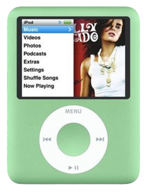 Apple iPod Nano 3rd Gen - 8GB - Green