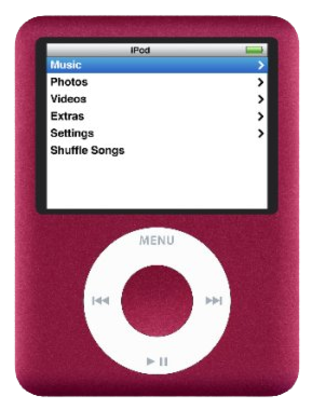 Apple iPod Nano 3rd Gen - 8GB - Red