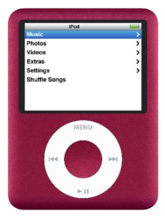 Apple iPod Nano 3rd Gen - 8GB - Red