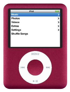 Apple iPod Nano 3rd Gen - 8GB - Red