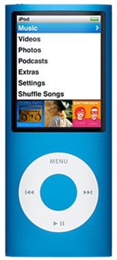 Apple iPod Nano 4th Gen - 8GB - Blue