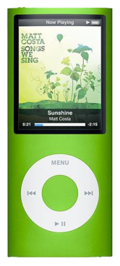 Apple iPod Nano 4th Gen - 16GB - Green