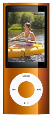 Apple iPod Nano 5th Gen - 8GB - Orange