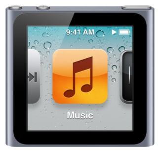 Apple iPod Nano 6th Gen - 16GB - Graphite