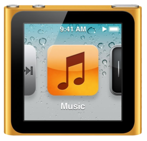 Apple iPod Nano 6th Gen - 16GB - Orange