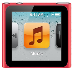 Apple iPod Nano 6th Gen - 8GB - Red