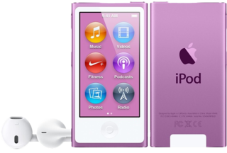 Apple iPod Nano 7th Gen - 16GB - Purple
