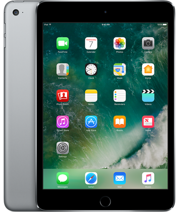 Apple iPad Mini 4 - 128GB - Wi-Fi & Cellular (Locked)