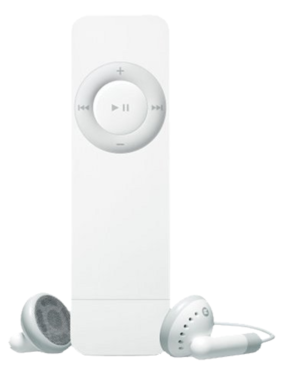 Apple iPod Shuffle 1st Generation 512MB Silver/White