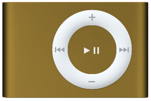 Apple iPod Shuffle 2nd Generation 2GB Gold