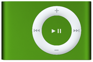 Apple iPod Shuffle 2nd Generation 1GB Green